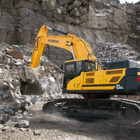 Service Repair Manual - Hyundai HX480L HX520L Crawler Excavator PDF Download - Manual labs