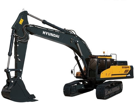 Service Repair Manual - Hyundai HX480SL, HX520SL Crawler Excavator PDF Download - Manual labs