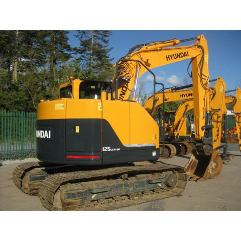 Service Repair Manual - Hyundai R125LCR-9A Crawler Excavator PDF Download - Manual labs