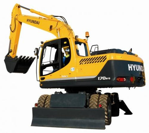 Service Repair Manual - Hyundai R170W-9 Wheel Excavator PDF Download - Manual labs