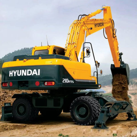 Service Repair Manual - Hyundai R210W-9S Wheel Excavator PDF Download - Manual labs