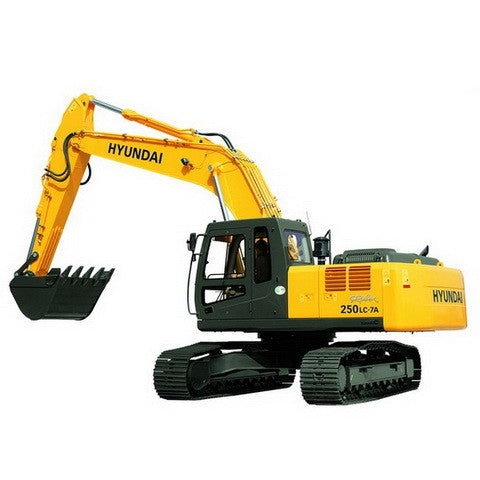 Service Repair Manual - Hyundai R250LC-7A Crawler Excavator PDF Download - Manual labs