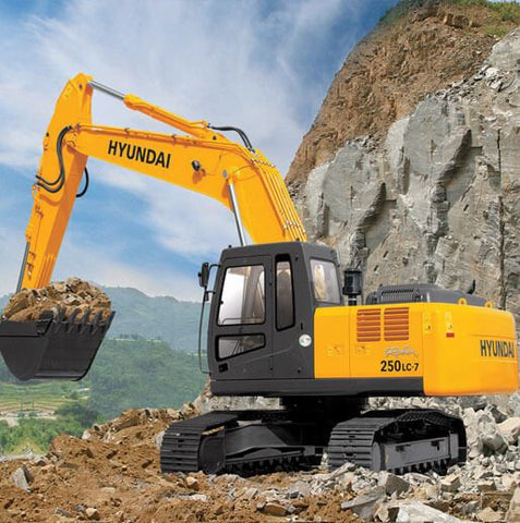 Service Repair Manual - Hyundai R250LC-7 Crawler Excavator PDF Download - Manual labs