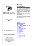 JCB 505-20 Loadall (Rough Terrain Variable Reach Truck) Service Repair Manual SN: 2457001 and up - Manual labs