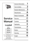 JCB 520-50, 520 525-50 525-50S Telescopic Handler Workshop Service Repair Manual 9803-3620 - Manual labs