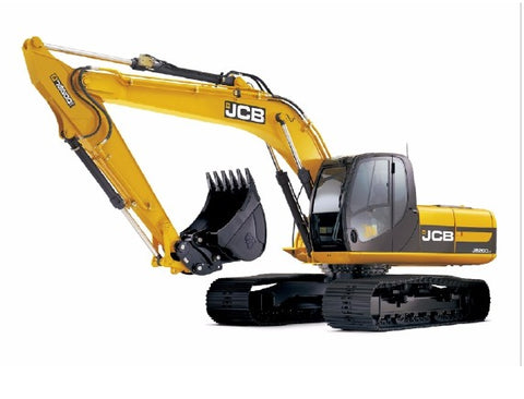 JCB JS200, JS210, JS220, JS235, JS240, JS260 Auto Tier III Tracked Excavator Service Repair Manual - Manual labs