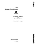 John Deere 1380 Mower Conditioner Technical Service Repair Manual TM1204 - Manual labs