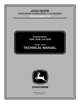 John Deere 180B, 220B, 260B Greens mower Technical Service Repair Manual TM2004 - Manual labs