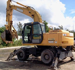 John Deere 180CW & 210CW Wheeled Excavator Operation, Maintenance & Diagnostic Test Service Manual TM2286 - Manual labs