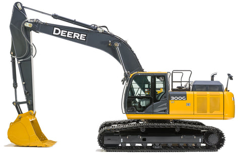 John Deere 300G LC Excavator Operation, Maintenance & Diagnostic Test Service Manual TM13263X19 - Manual labs