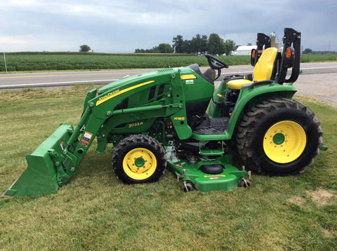 Download PDF For John Deere 3033R, 3038R, 3045R Compact Utility Tractor Operator's Manual OMLVU27237