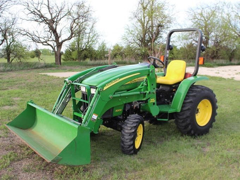 Download PDF For John Deere 3203 Compact Utility Tractor (SN. 100001) Operator's Manual OMLVU17604