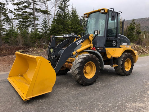 Download PDF For John Deere 324J Loader Operator's Manual OMT311840