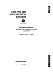 John Deere 3805, 3807 Knuckleboom Loader Technical Service Repair Manual TM1028 - Manual labs