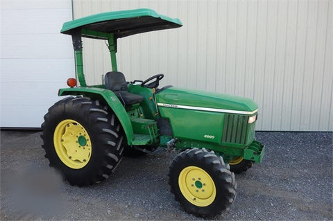 John Deere 4005 Compact Utility Tractor Operator’s Manual OMLVU19592 Download PDF - Manual labs