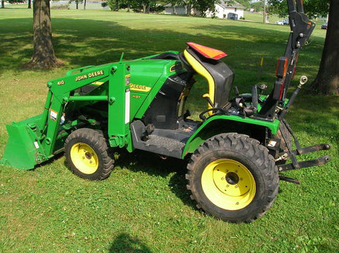 Download PDF For John Deere 4010 Compact Utility Tractor Operator's Manual OMLVU13325