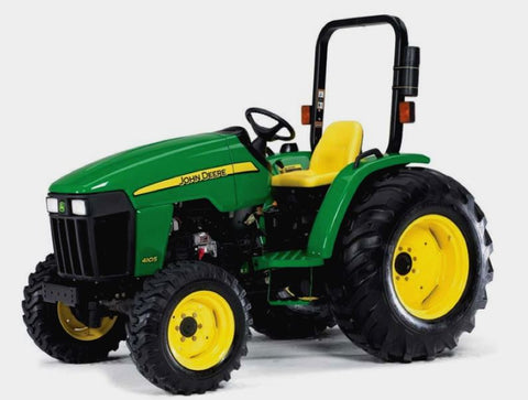 John Deere 4105 Compact Utility Tractor Operation, Maintenance & Diagnostic Test Service Manual TM102419 - Manual labs