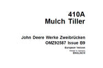 John Deere 410A Mulch Tiller Operator’s Manual OMZ92587 Download PDF - Manual labs