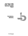 John Deere 410B, 410C, 510B, 510C Backhoe Loader Technical Service Repair Manual TM1469 - Manual labs