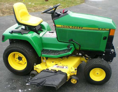 John Deere 425, 445 Lawn and Garden Tractor Operator’s Manual OMM144042 D0 Download PDF - Manual labs