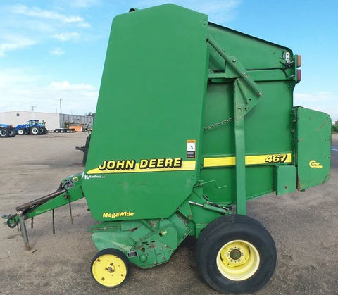 John Deere 467 Baler Operator’s Manual OME66569 Download PDF - Manual labs