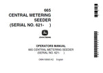 John Deere 665 CENTRAL METERING SEEDER (SN 621- ) Operator’s Manual OMN159583 Download PDF - Manual labs
