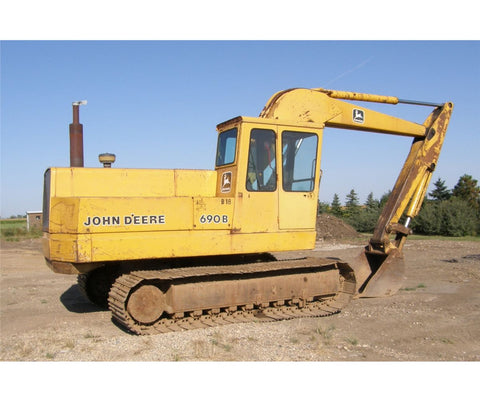 John Deere 690B Excavator Technical Service Repair Manual TM1093 - Manual labs