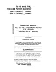 John Deere 753J and 759J Tracked Feller Buncher Operator's Manual OMT231007 - Manual labs