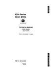 John Deere 8000 Series Grain Drill Technical Service Repair Manual TM1131 - Manual labs