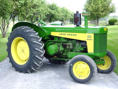 John Deere 820, 830, 80 Series Diesel Tractor Technical Service Repair Manual SM2021 - Manual labs