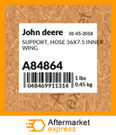 John Deere Air System 36x7.5 1890 aaa11762 Schematic Instruction - Manual labs