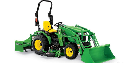 John Deere Compact Utility Tractor 2025R Operation, Maintenance & Diagnostic Test Service Manual TM127019 - Manual labs