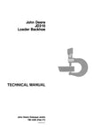 John Deere JD310 Loader Backhoe Technical Service Repair Manual TM1036 - Manual labs