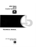 John Deere JD750 Crawler Bulldozer Technical Service Repair Manual TM1136 - Manual labs