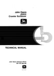 John Deere JD850 Crawler Bulldozer Technical Service Manual TM1164 - Manual labs