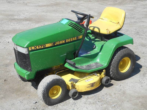 John Deere LX172, LX173, LX176, LX178, LX186, LX188 Riding Lawn Tractor Technical Service Repair Manual TM1492 - Manual labs