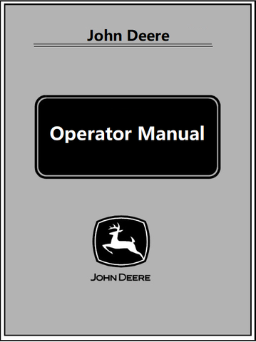 Download PDF For John Deere 7G18 Commercial Walk Behind Mower (SN.020001) Operator's Manual OMTCU21435