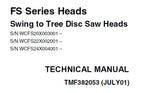 John Deere Timberjack FS Series Heads Swing to Tree Disc Saw Heads Workshop Technical Service Repair Manual TMF382053 - Manual labs