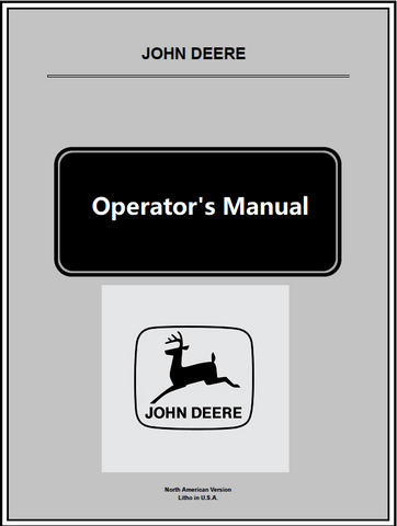 Download PDF For John Deere 66-Inch Blade Operator's Manual OMM169255