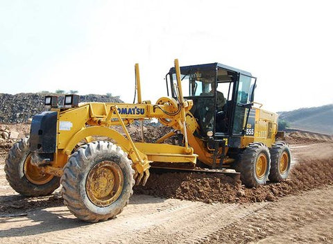 Komatsu GD555-5 Motor Grader Operation & Maintenance Manual DOWNLOAD PDF