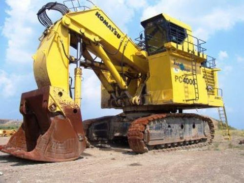 Komatsu Mining Shovel PC4000-6 General Hydraulic Assembly Procedure Shop Repair Manual DOWNLOAD PDF