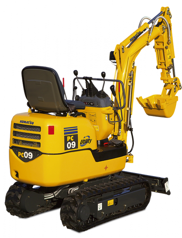 Komatsu PC09-1 Hydraulic Excavator Service Repair Manual SN: 10001 and up Download PDF - Manual labs