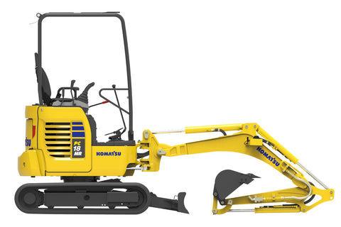 Komatsu PC18MR-5 Compact Hydraulic Excavator Shop Repair Manual_SEN06803-02 DOWNLOAD PDF