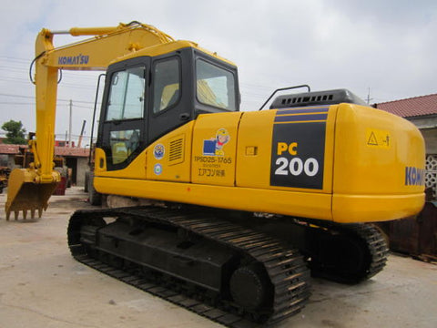 Komatsu PC200-8MO PC200LC-8M0 PC220-8MO PC220LC-8M0 Hydraulic Excavator Shop Repair Manual DOWNLOAD PDF