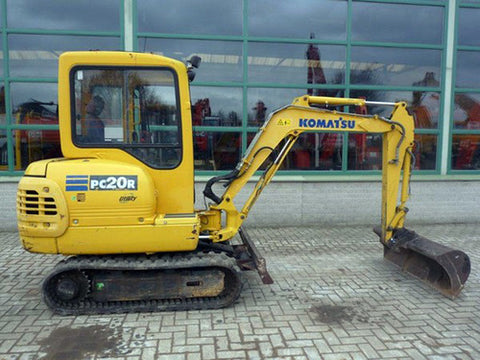 Komatsu PC20R-8, PC27R-8 Hydraulic Excavator Service Repair Manual SN: F30001 and up Download PDF - Manual labs