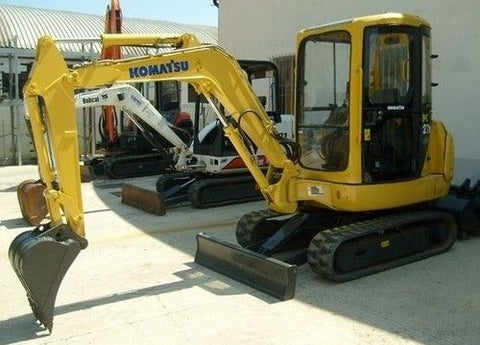 Komatsu PC27R-8 (DELUXE) Hydraulic Excavator Service Repair Manual SN: F31103 and up Download PDF - Manual labs