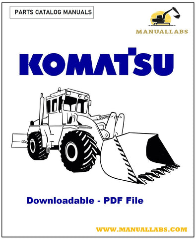 WA700-1L Komatsu Wheel Loader Parts Catalog Manual S/N A20001-UP - PDF File