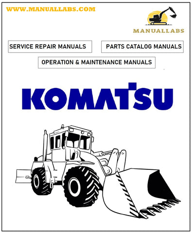 WA120-1LC Komatsu Wheel Loader Parts Catalog Manual S/N A20001-UP