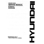 Kubota 03-M-E2B Engine Base Service Repair Manual - Manual labs