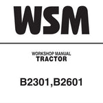 Kubota B2301, B2601 Tractor Workshop Service Repair Manual - Manual labs